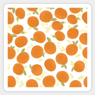 Ojai Tangerines Sticker